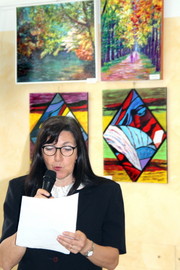 L'insegnante di poesia Giusy Guarino