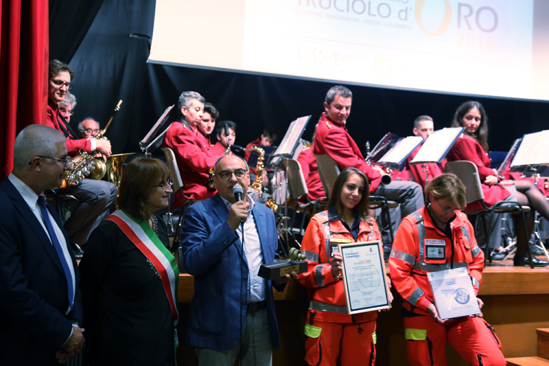Cerimonia di premiazione del Truciolo d'Oro 2018