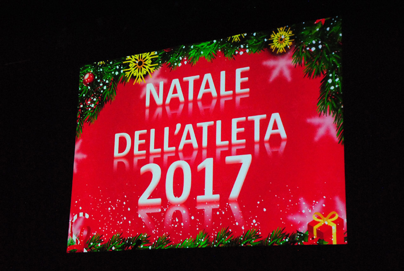 Premiazione Natale dell'atleta 2017
