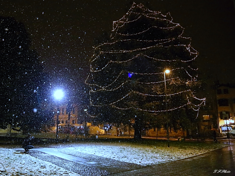 La neve a Lissone 2017
