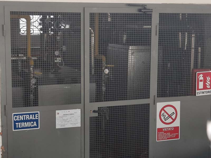 Scuola Dante, nuova centrale termica