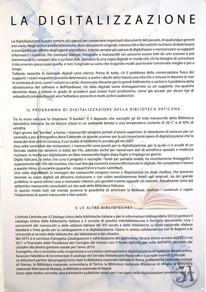  DAL PAPIRO ALLA DIGITALIZZAZIONE