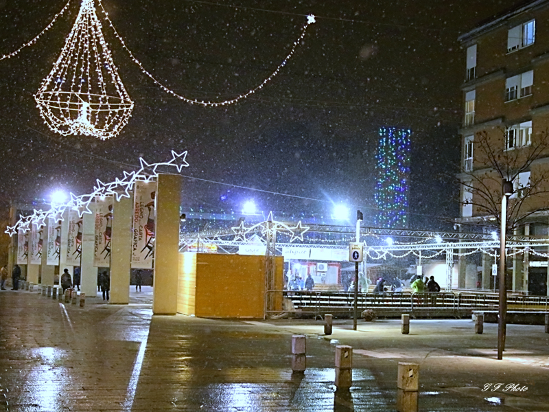 La neve a Lissone 2017