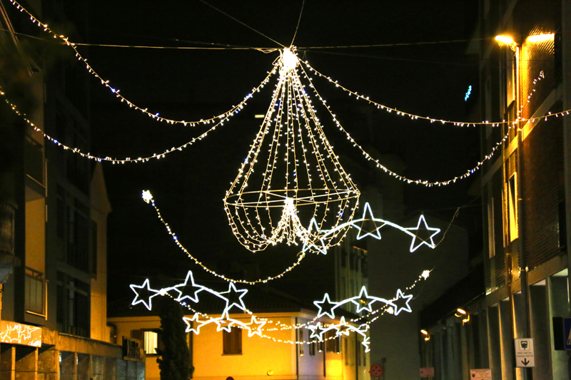 Luminarie natalizie 2017