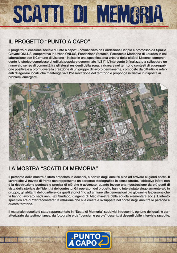 Il percorso della mostra