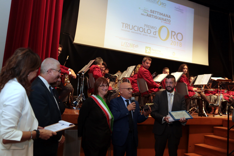 Cerimonia di premiazione del Truciolo d'Oro 2018