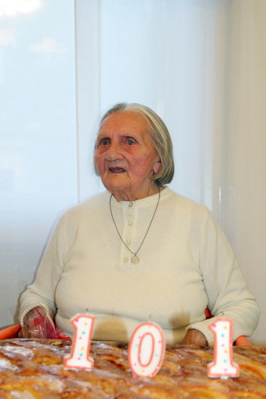 Vittoria compie 101 anni