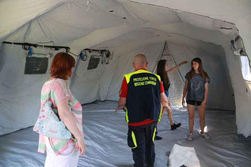 PROTEZIONE CIVILE ESERCITAZIONE