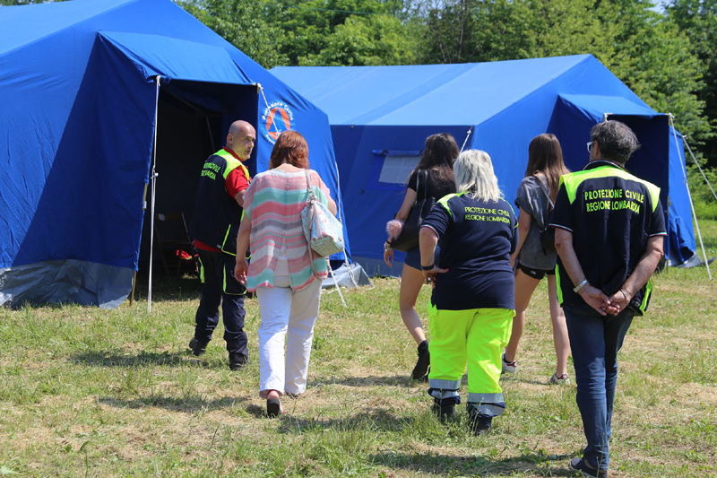 PROTEZIONE CIVILE ESERCITAZIONE