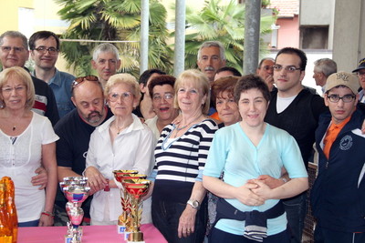 Un momento della premiazione