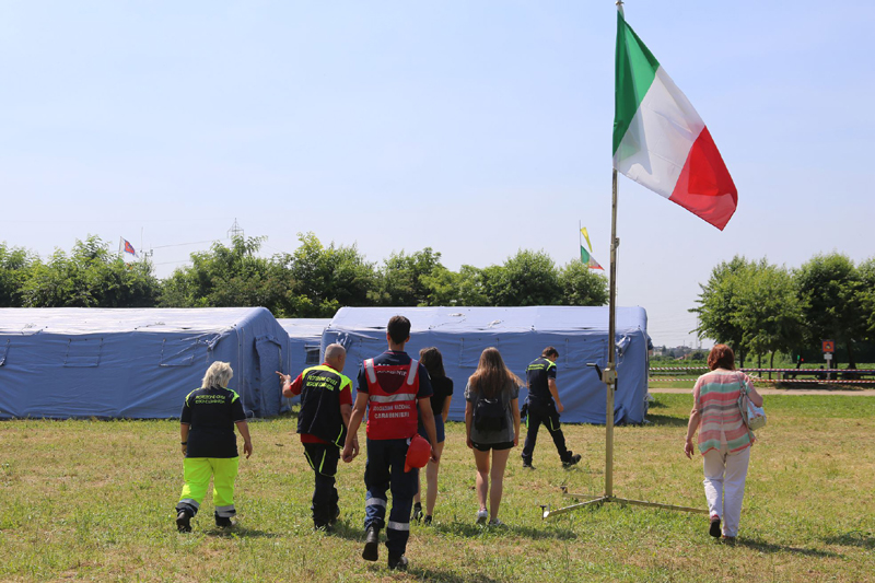 PROTEZIONE CIVILE ESERCITAZIONE