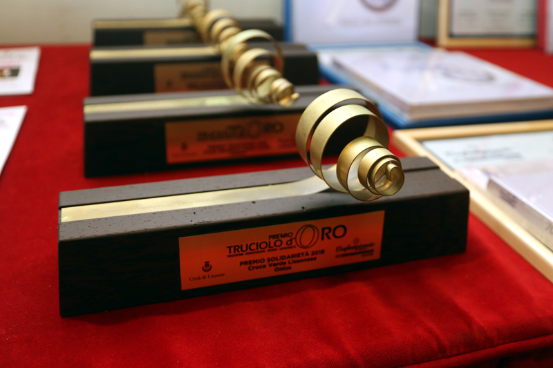 Cerimonia di premiazione del Truciolo d'Oro 2018