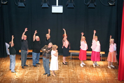 Momento spettacolo "Grease"