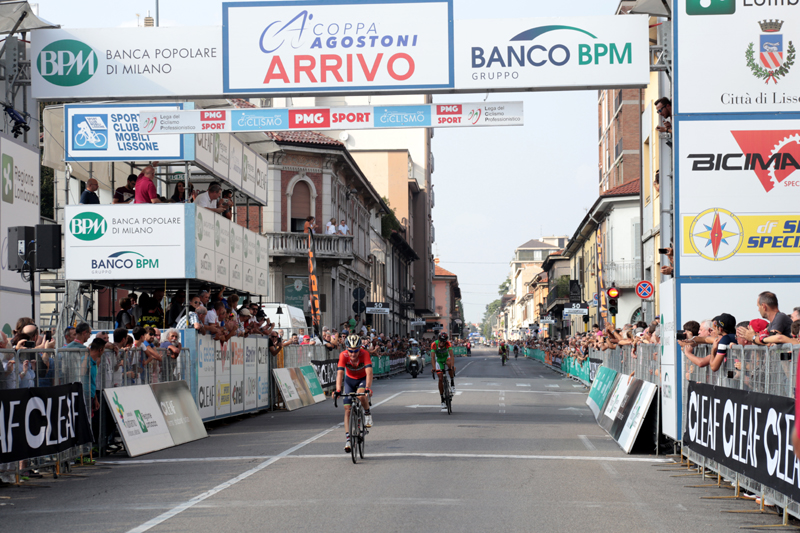 Arrivo e podio