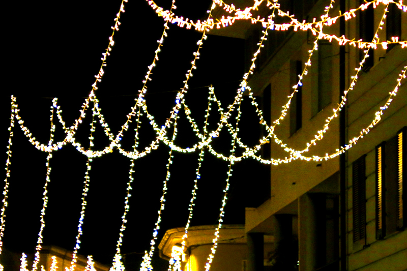 Luminarie natalizie 2017