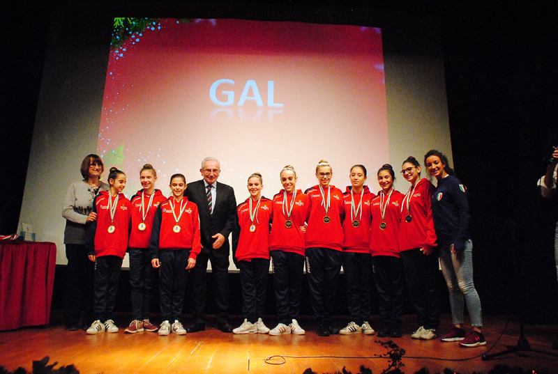 Premiazione Natale dell'atleta 2017