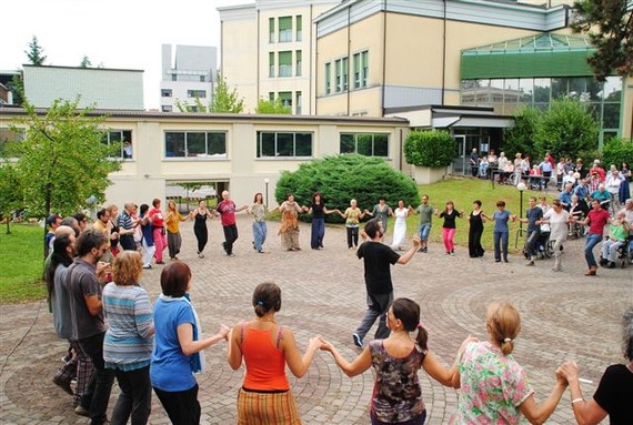 Un momento della danza