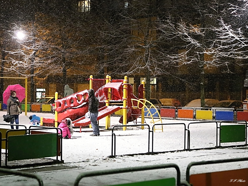 La neve a Lissone 2017