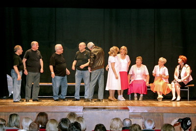 Momento spettacolo "Grease"