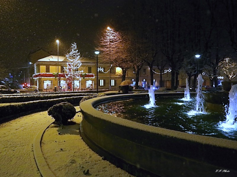 La neve a Lissone 2017