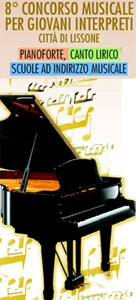 Lissone - Logo 8° concorso musicale per giovani interpreti "Citta' di Lissone"