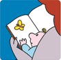 Logo Progetto "Nati per leggere"