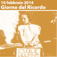 10 febbraio 2014 Giorno del Ricordo -  vecchia fotografia di una bimba esule giuliana
