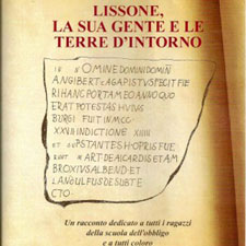 Copertina del libro "Lissone, la sua gente e le terre d'intorno"