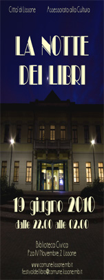 Manifesto "La Notte dei Libri "