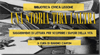 Particolare volantino "UNA STORIA TIRA L'ALTRA" a.s.2010/2011