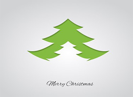 Clip Alberi di Natale stilizzati