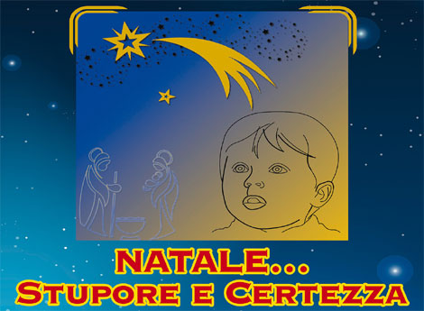 icona particolare di locandina - Natale .. stupore e certezza