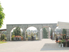 foto entrata cimitero di Lissone