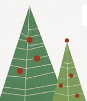 Clip Alberi di Natale stilizzati