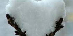 Immagine cuore di neve